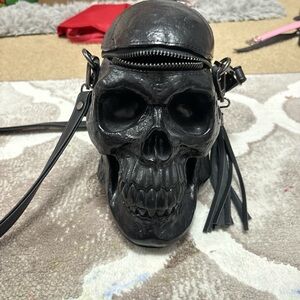 Killstar Gothic Skull Crossbody Bag